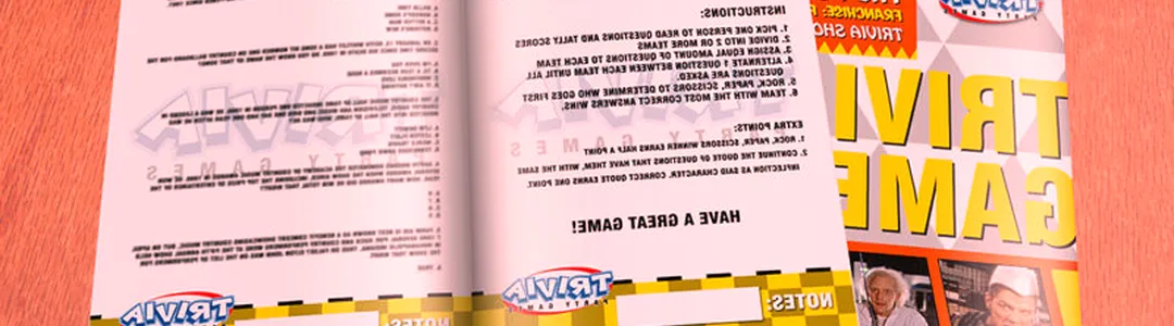 Back To The Future Trivia Night