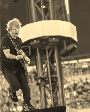 Live concert by Ed Sheeran