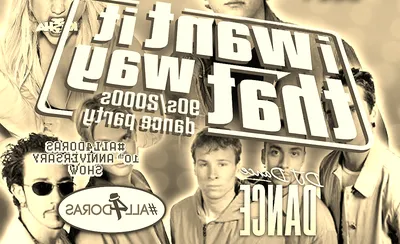 I Want It That Way: 90s/2000s Dance Party